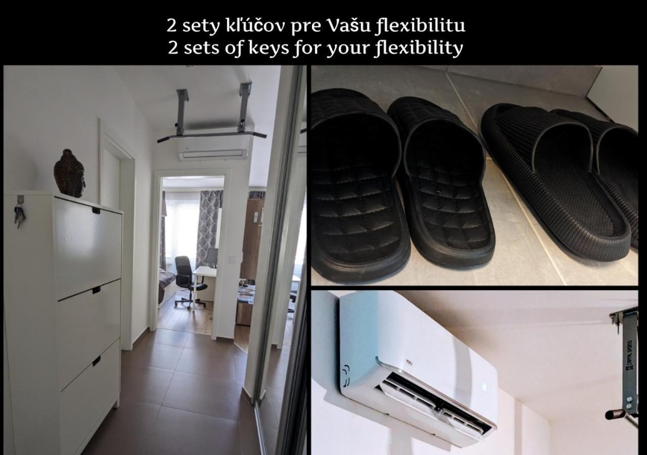 E2 Luxury Oldtown Apt - 2X Parking, Foodstore, Pcscreen, Netflix, Unlimited Music, Crib, Babychair, Fastwifi, Aircon Košice Exteriör bild